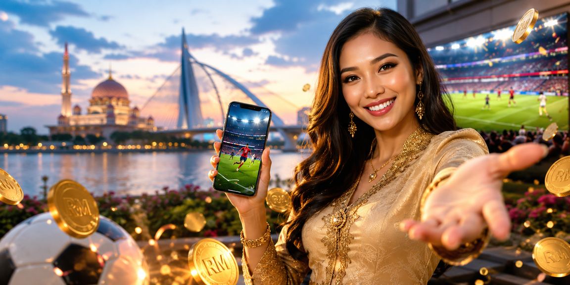 Kasino mudah alih Putrajaya pada skrin telefon