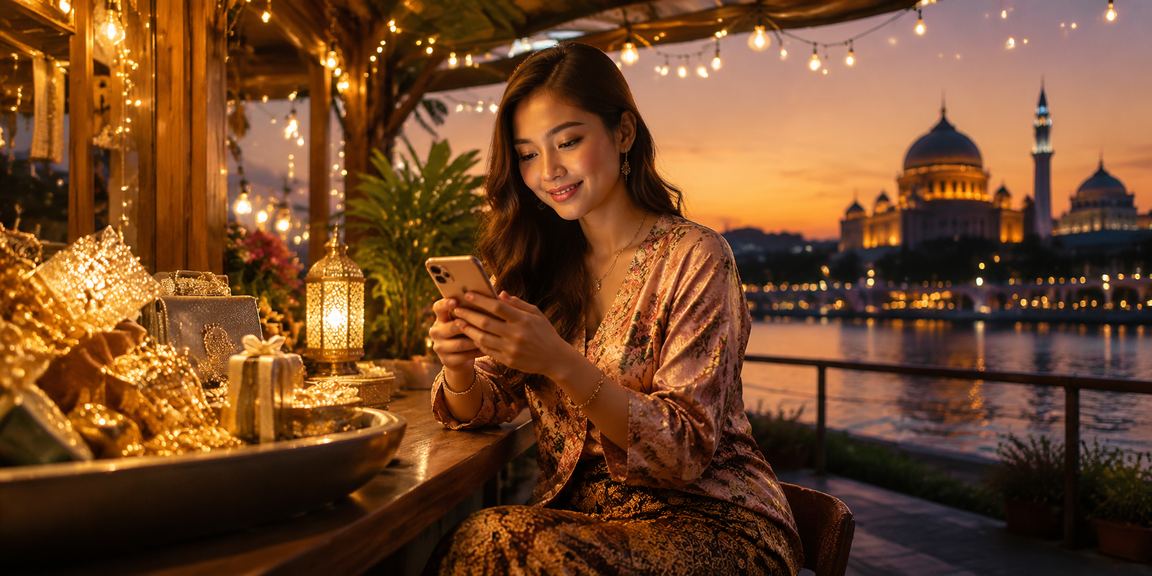 Pengguna melayari kasino dan loteri mudah alih di Putrajaya dengan telefon pintar